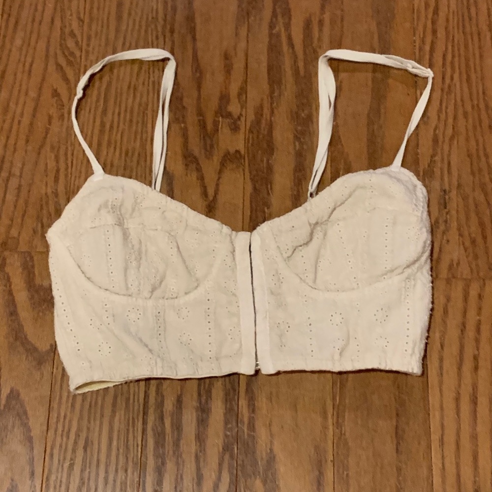 Brandy Melville Cropped Corset Top